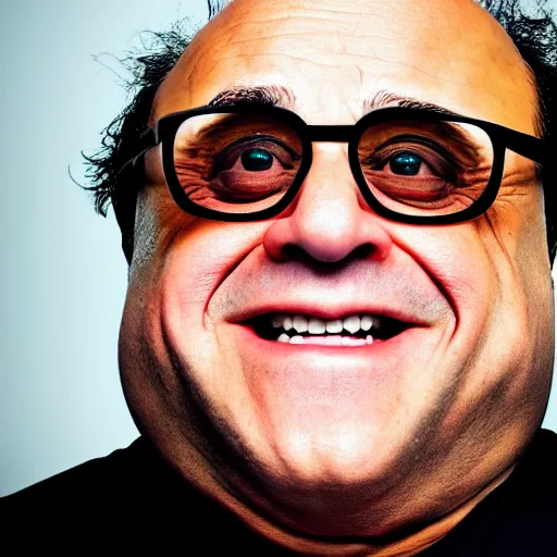 Prompt: danny devito as a hacker in the matrix, modelsociety, radiant skin, huge anime eyes, rtx on, perfect face, directed gaze, sony a 7 r iv, symmetric balance, polarizing filter, photolab, lightroom, 4 k, dolby vision, photography award