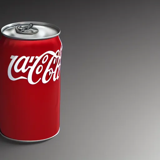 Prompt: An anthropomorphic can of coca-cola, digital art, artstation, surrealism