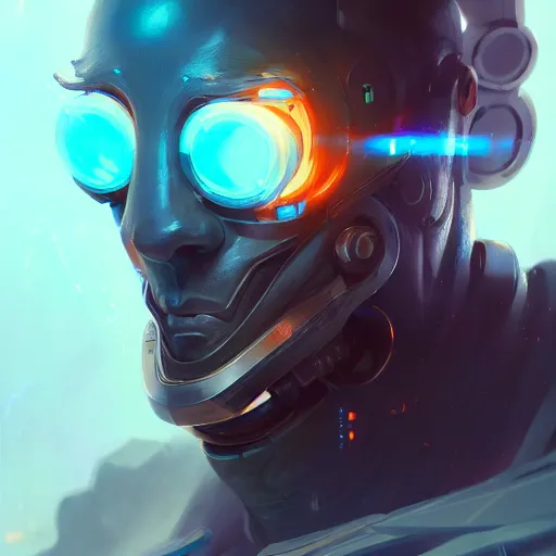 Prompt: a portrait of a handsome cybernetic boy, cyberpunk concept art by pete mohrbacher and wlop and artgerm and josan gonzales, digital art, highly detailed, intricate, sci-fi, sharp focus, Trending on Artstation HQ, deviantart, unreal engine 5, 4K UHD image