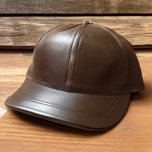 Image similar to leather patch hat photo, realistic