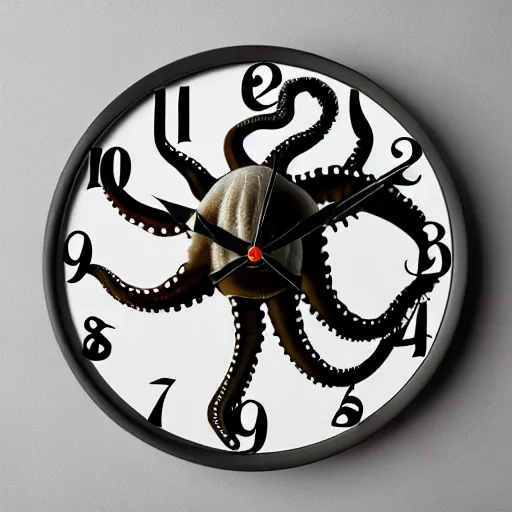 Image similar to octopus clock