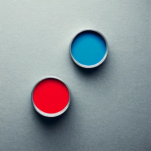 Image similar to can of paint, minimal, modern