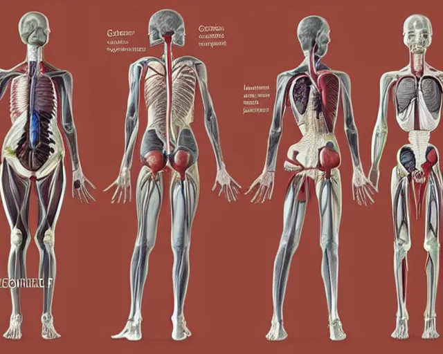 Image similar to Écorché anatomy