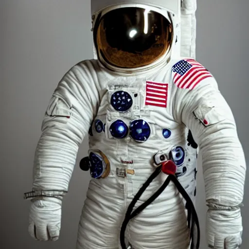 Image similar to horse in astronaut suit