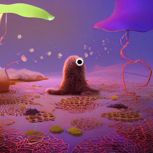 Image similar to cardboard pinhole camera, floating, rbc, radiolaria, protophyta, micro - organisms, center frame, symmetric, rim light, marine microbiology, bioluminescence, electric, fur, soft, concept art, intricate details, highly detailed, colorful, photorealistic, disney pixar, octane render, iridescent, anime, 8 k