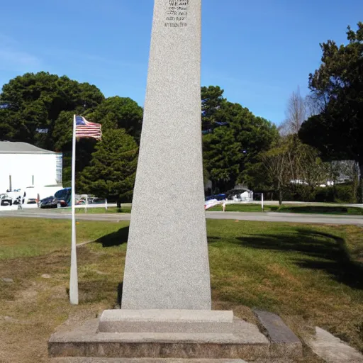 Prompt: giant conan o'brien monument, stone