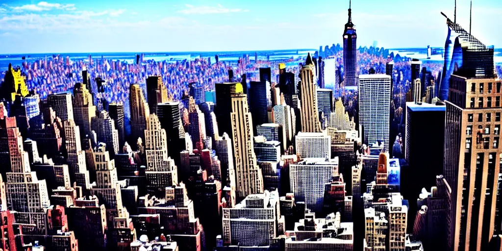 Image similar to new york city