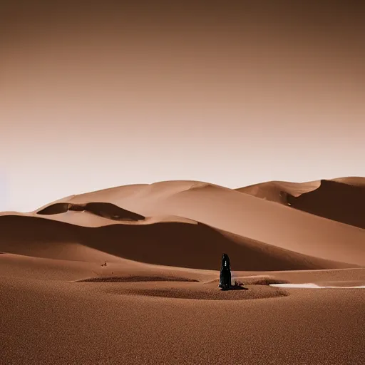 Image similar to 🐋🐳🐉🤖 in desert, photography by bussiere rutkowski andreas roch