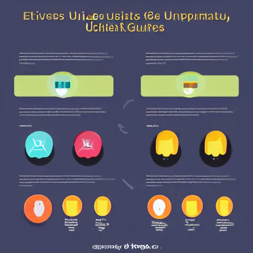 Image similar to explainer graphics, university students