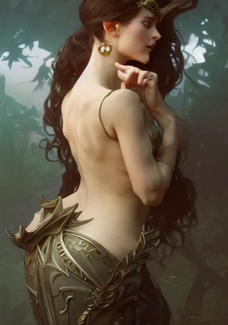 Prompt: eva elfie, intricate, elegant, highly detailed, digital painting, artstation, concept art, smooth, sharp focus, illustration, art by artgerm and greg rutkowski and alphonse mucha and william - adolphe bouguereau