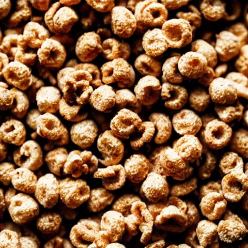 Image similar to close up high resolution photo of cereal, very tasty, food photography, instagram, trending