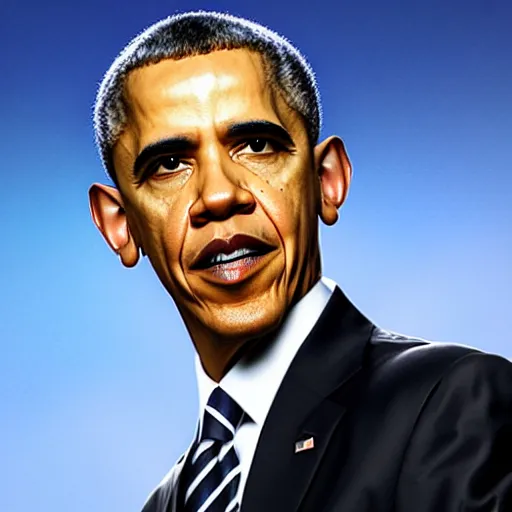 Image similar to white obama