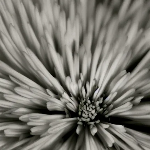 Image similar to a flower in infrared, channel swaped