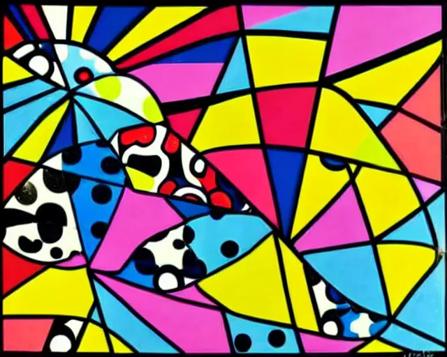 Image similar to romero britto