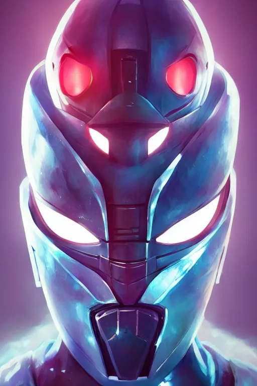 Image similar to epic mask helmet robot ninja portrait stylized as fornite style game design fanart by concept artist gervasio canda, behance hd by jesper ejsing, by rhads, makoto shinkai and lois van baarle, ilya kuvshinov, rossdraws global illumination radiating a glowing aura global illumination ray tracing hdr render in unreal engine 5