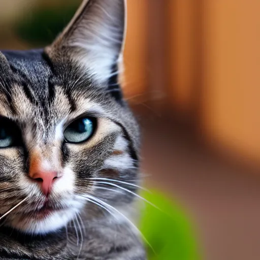 Image similar to stock photo of cat plotting to conquer the world