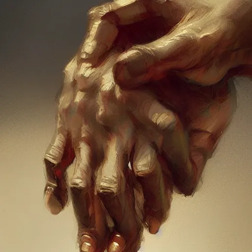 Image similar to human hand sketch, painting by Craig Mullins, 4k, octane, digital painting, artstation, concept art, sharp focus, illustration, art by artgerm and greg rutkowski and alphonse mucha,