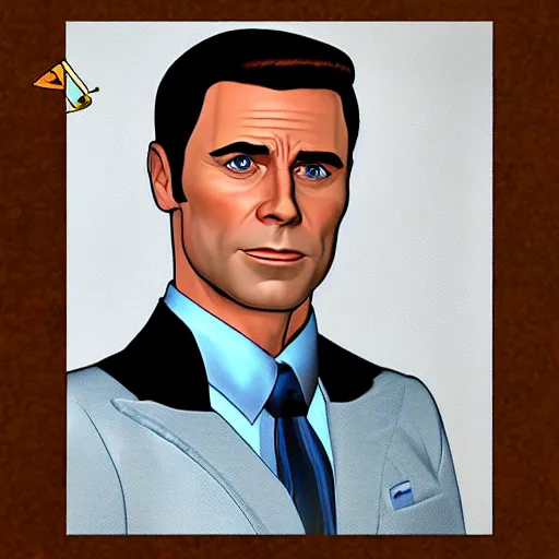 Prompt: Sterling Archer, Portrait, Photorealism, 4k