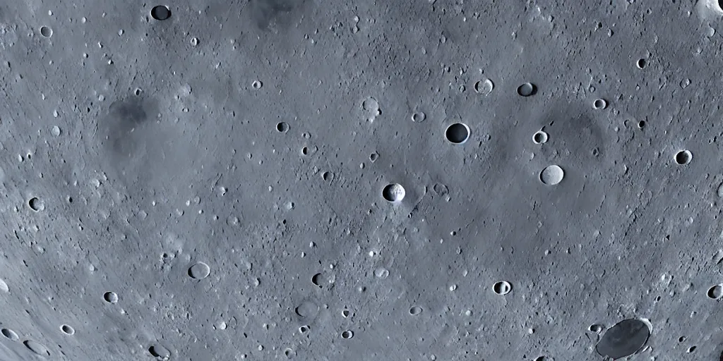 Prompt: close up of the moon with craters, slight cyan blue tones, 8k, unreal engine