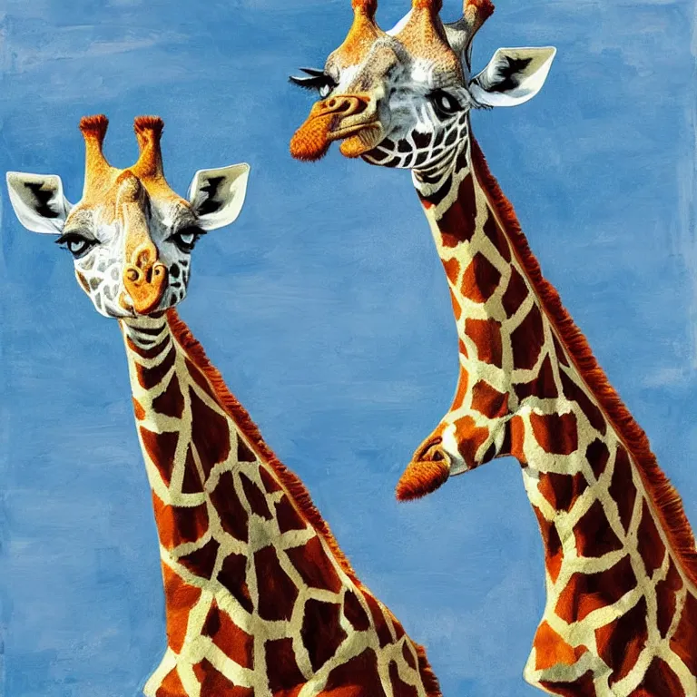 Image similar to art by r / i _ only _ like _ giraffes