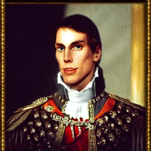 Image similar to jerma as king of england