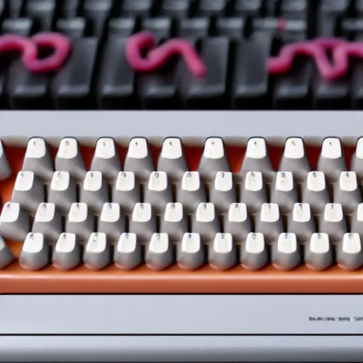 Image similar to A realistic photo of a keyboard made of meat, 8k