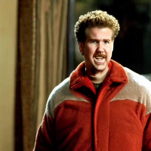 Image similar to will farrell starting in home alone