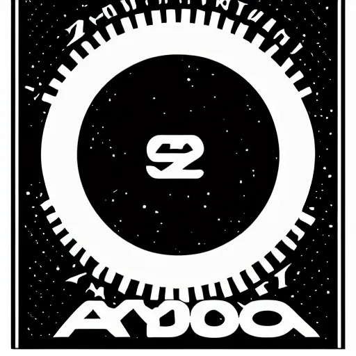 Image similar to black on white graphic poster, in style of david rudnick, acid, y 2 k