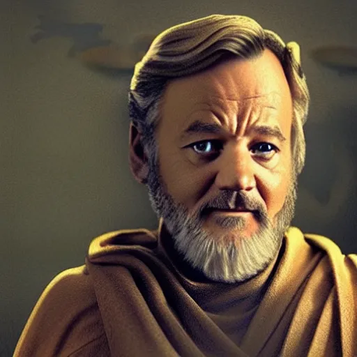 Image similar to bill murray as obi wan kenobi