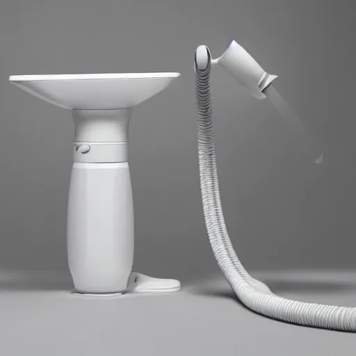 Image similar to the apple bidet product photo studio lighting apple product