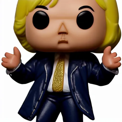 Image similar to Jimmy Saville as a Funko Pop, Studio light, sharp focus,