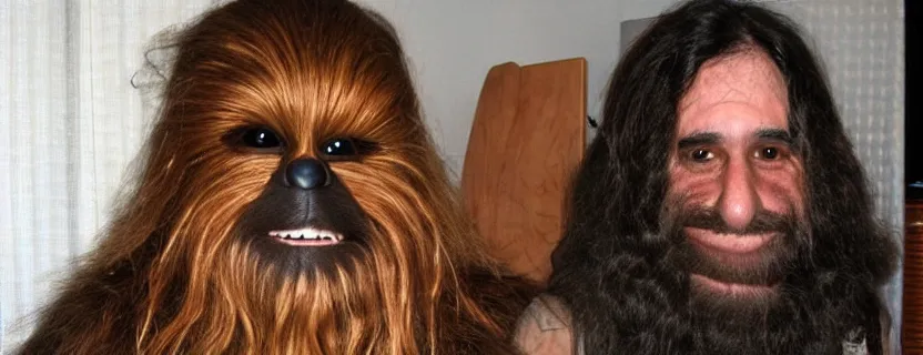 Prompt: the jew version of chewbacca