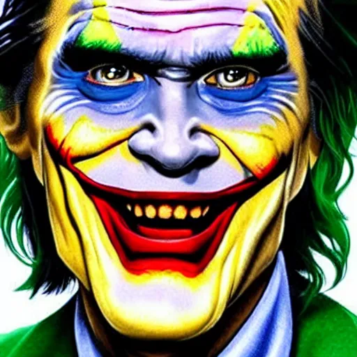 Image similar to Jim Carrey as the Joker