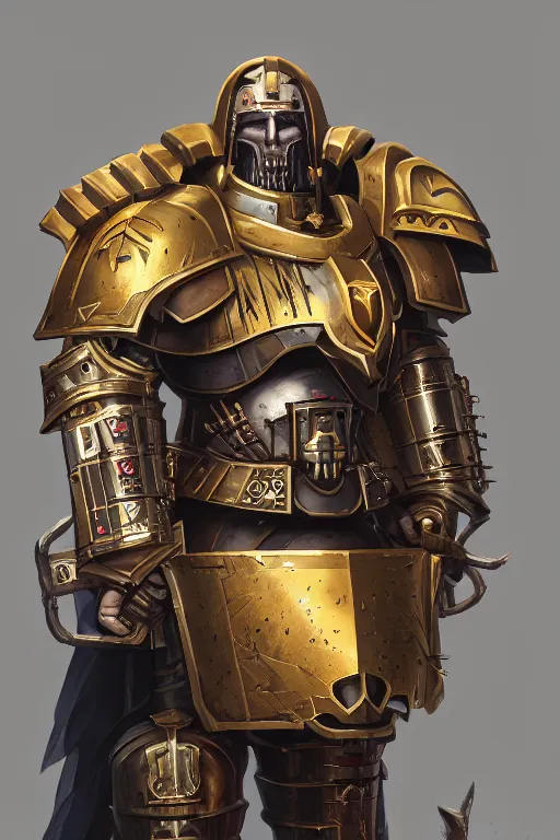 Image similar to armor portrait heros warhammer 4 0 k horus heresy fanart - the primarchs emperor by johannes helgeson animated with vfx concept artist & illustrator global illumination ray tracing hdr fanart arstation zbrush central hardmesh 8 k octane renderer comics stylized