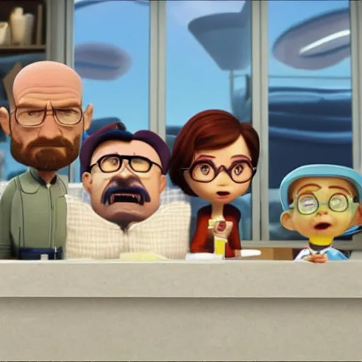 Prompt: pixar walter white, walter white in pixar ( 2 0 1 8 )