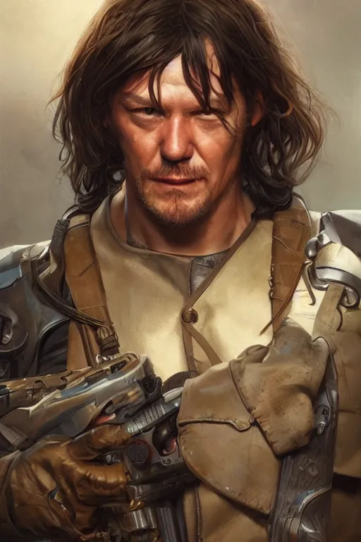 Prompt: Daryl McCormack as a hero, digital painting, artstation, concept art, smooth, sharp focus, illustration, art by artgerm and donato giancola and Joseph Christian Leyendecker, Ross Tran, WLOP
