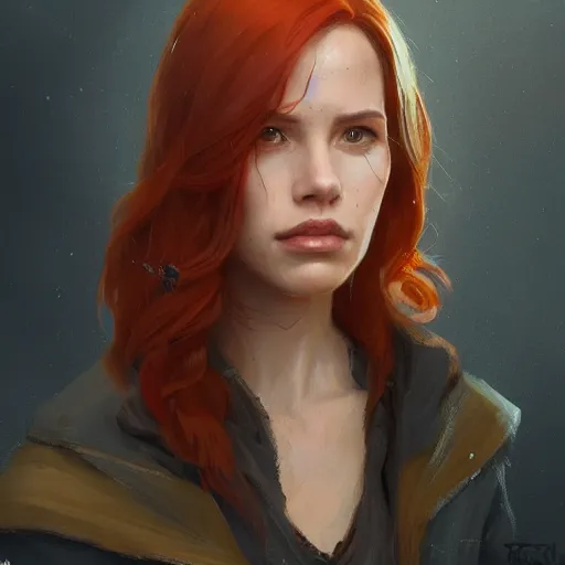 Prompt: portrait of a woman by greg rutkowski, mara jade, star wars expanded universe, she is about 2 0 years old, highly detailed portrait, digital painting, artstation, concept art, smooth, sharp foccus ilustration, artstation hq