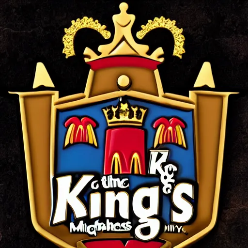 Image similar to king author and the knights of mcdonalds, highly detailed, high quality, high resolution