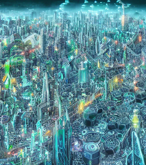 Image similar to ketamine dreams, futuristic city, intricate, super detailed, 4K,