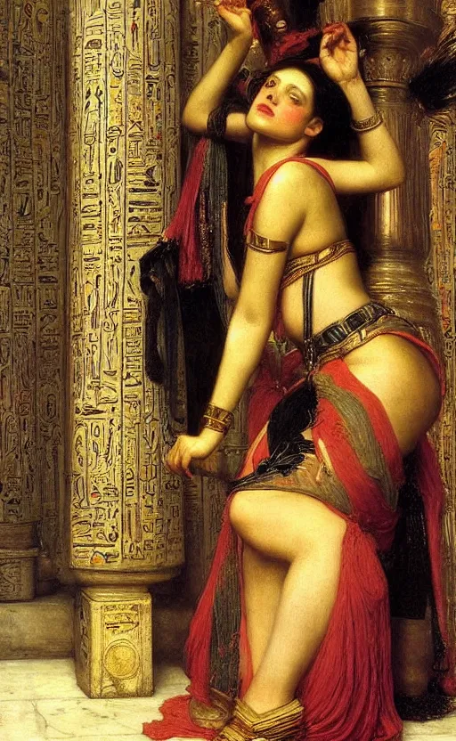 Image similar to egyptian golden age by edward john poynter