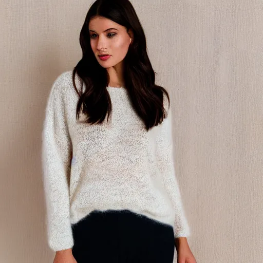 Image similar to angora sweater