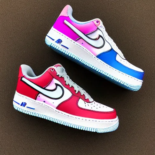 Image similar to nike air force 1 custom paint by christopher shy
