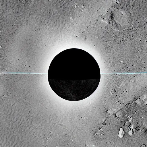 Image similar to the dark side of the moon as a giant megalopolis