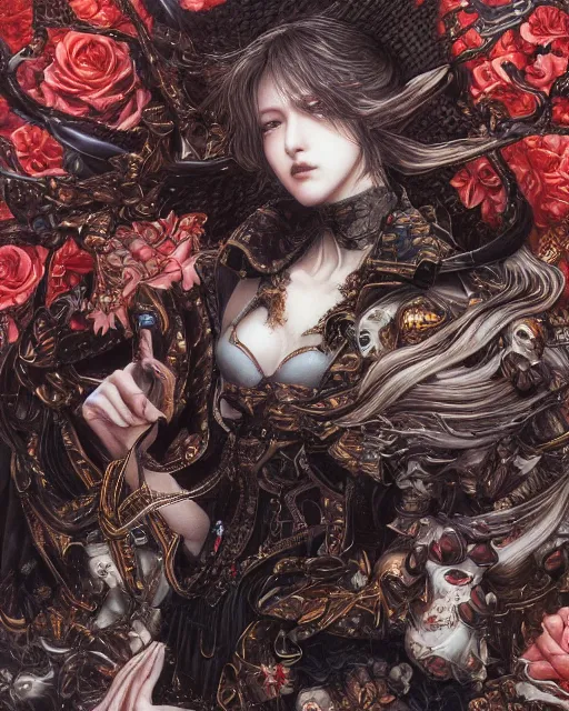 Image similar to artwork by ayami kojima, hd, hyper detailed, 4 k
