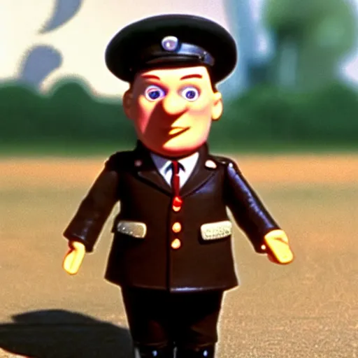 Image similar to herman goering in postman pat