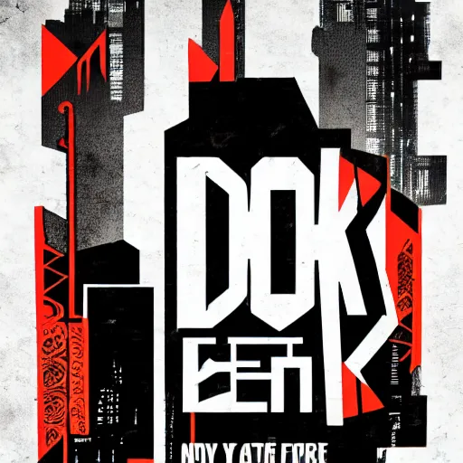 Image similar to demo poster of a stylized font, cyberpunk, behance, hd