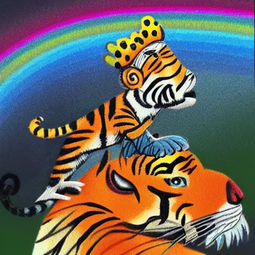 Sticker mural 3D Tigre du National Geographic