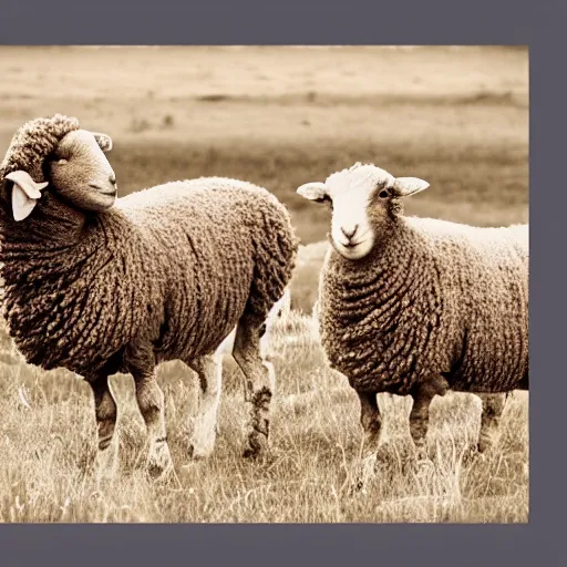 Image similar to rusty sheep