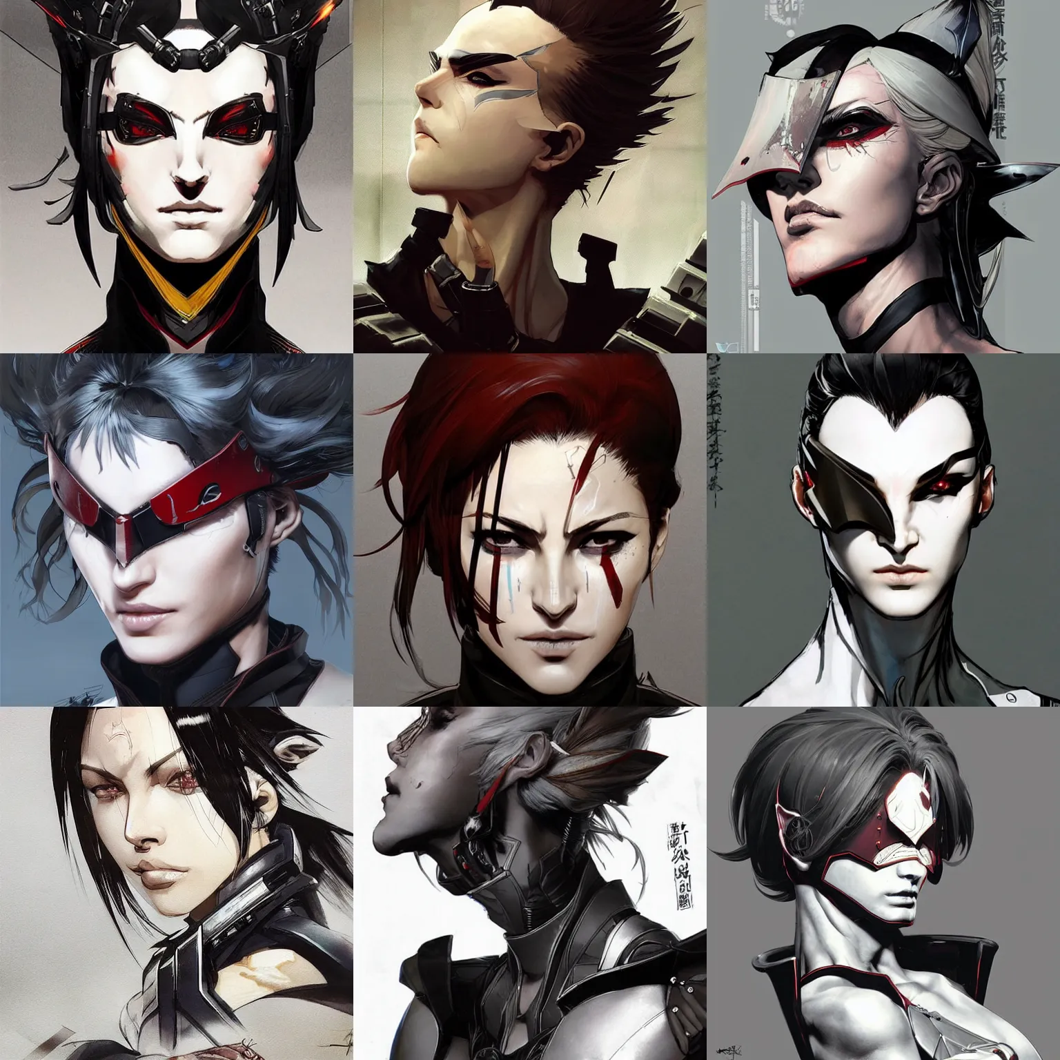 Prompt: a beautiful side portrait of a female judge inquisitor. she is very strict and serious. art by yoji shinkawa and sandra chevrier, trending on artstation, award - winning, perfect composition.