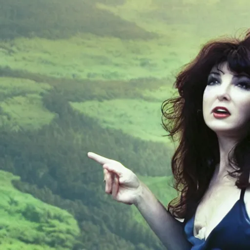 Image similar to Kate Bush Album Running up that hill, high resolution 4K HD